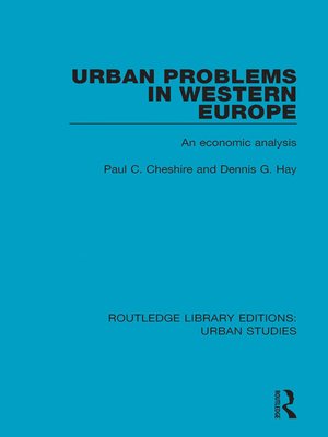 cover image of Urban Problems in Western Europe